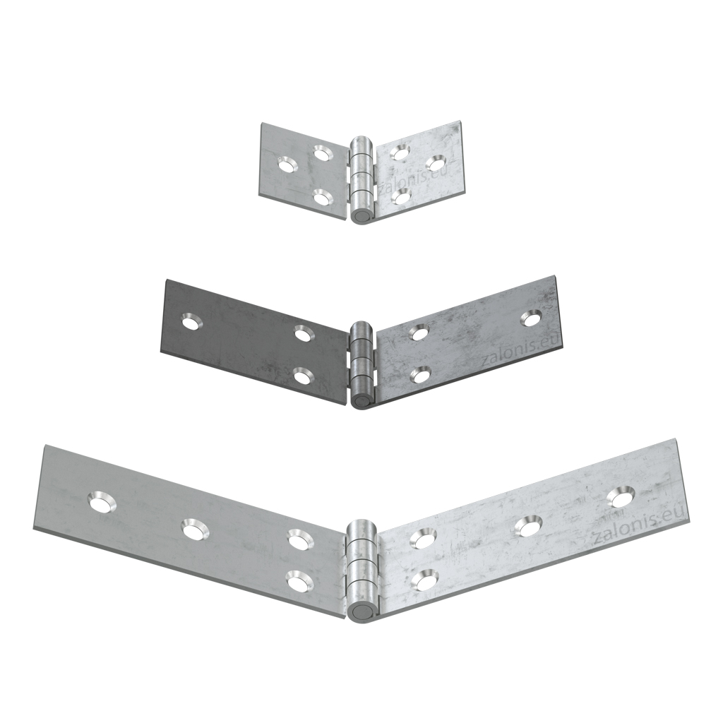 LONG HORIZONTAL STEEL HINGES 